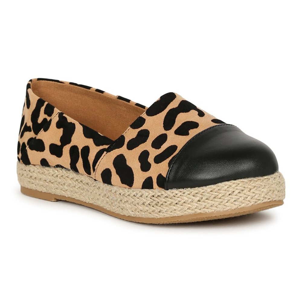 Leopard Platform Espadrille - Picture 4 of 5
